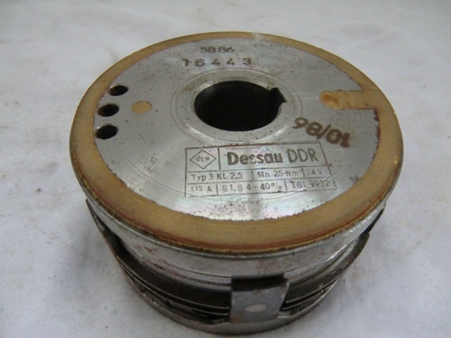 Magnetkupplung 3 KL 2,5 Ø 25 mm 1 Nut