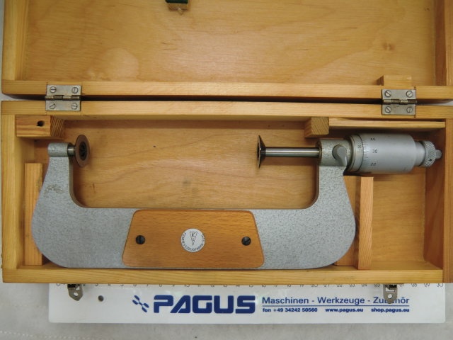 Bügelmessschraube mit Teller 125 - 150 mm