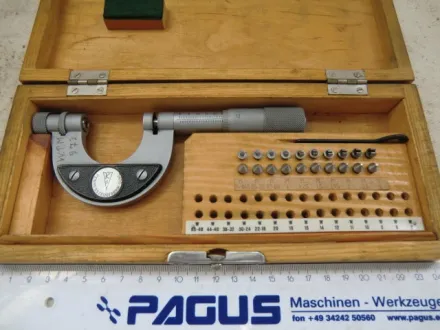 Gewindemessschraube mit Einsätze 0- 25 mm – RESALE