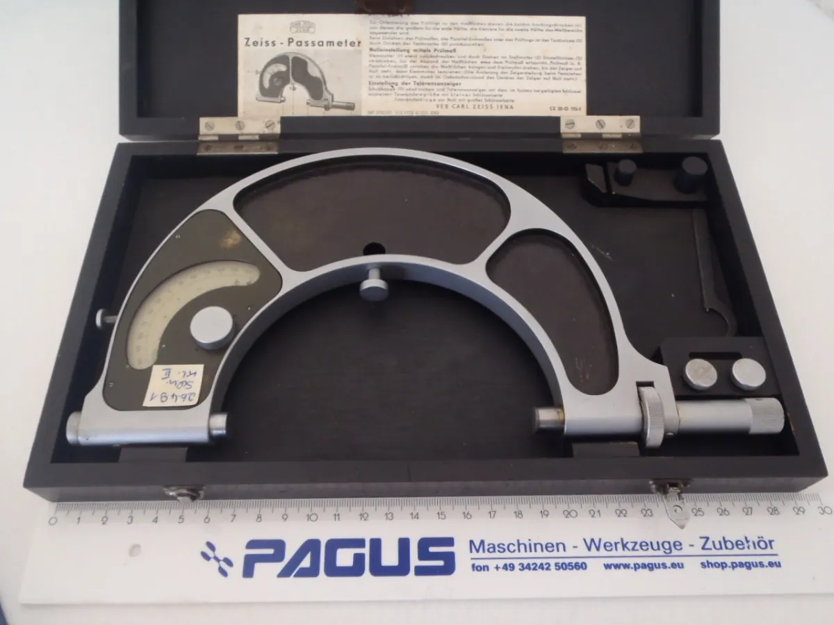 Zeiss Jena Bügelfeinzeiger (Passameter)100 - 125 mm