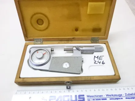 Feinmeßwerkzeuge Suhl Bügelfeinzeiger (Passameter) 25 - 50 mm – RESALE