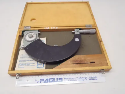 Feinmeßwerkzeuge Suhl Bügelfeinzeiger (Passameter) 125 - 150 mm – RESALE