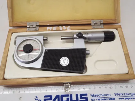 Feinmeßwerkzeuge Suhl Bügelfeinzeiger (Passameter) 25 - 50 mm – RESALE
