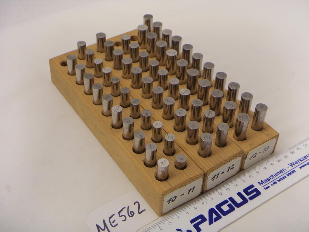 Ölçüm pimleri seti 10 - 13 mm