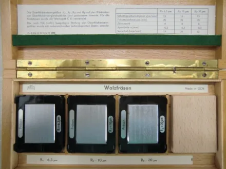Massi Oberflächen Vergleichsplatten Walzfräsen – RESALE