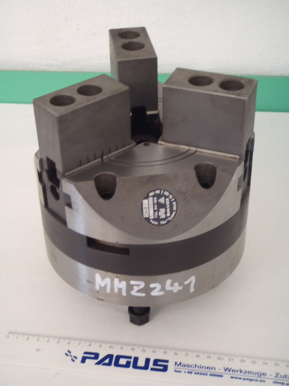 WMW 3-Backenfutter Ø 200 mm, DKRF A/-200x3