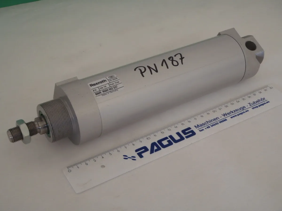 Rexroth Pneumatikzylinder Hub 140 mm R480 042 037