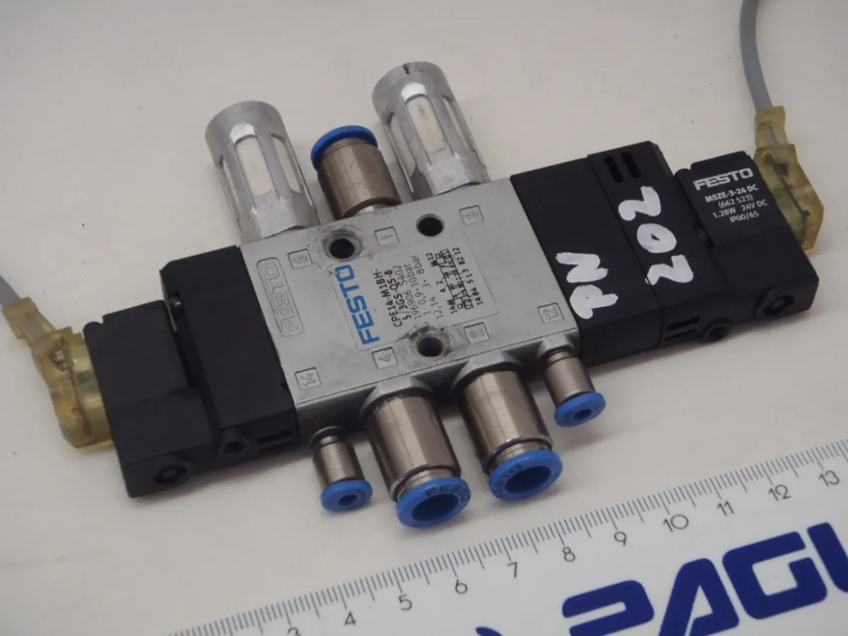 Festo Wegeventil, Pneumatikventil Typ: CPE14-M1BH-5/3GS-