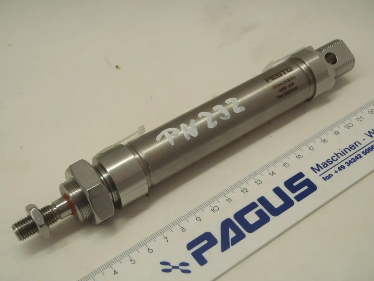Festo Pneumatikzylinder Hub 80 mm, CRDSNU-25-80-P-A