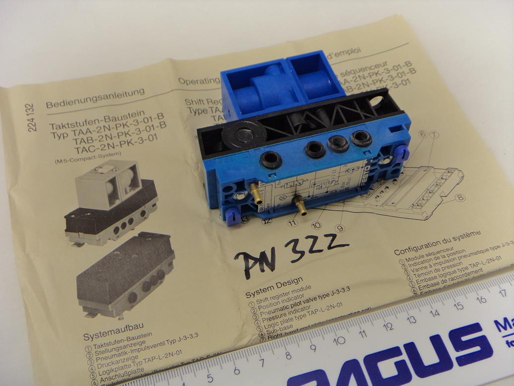 Festo Taktstufen-Baustein TAB-2N-PK-3-01-B