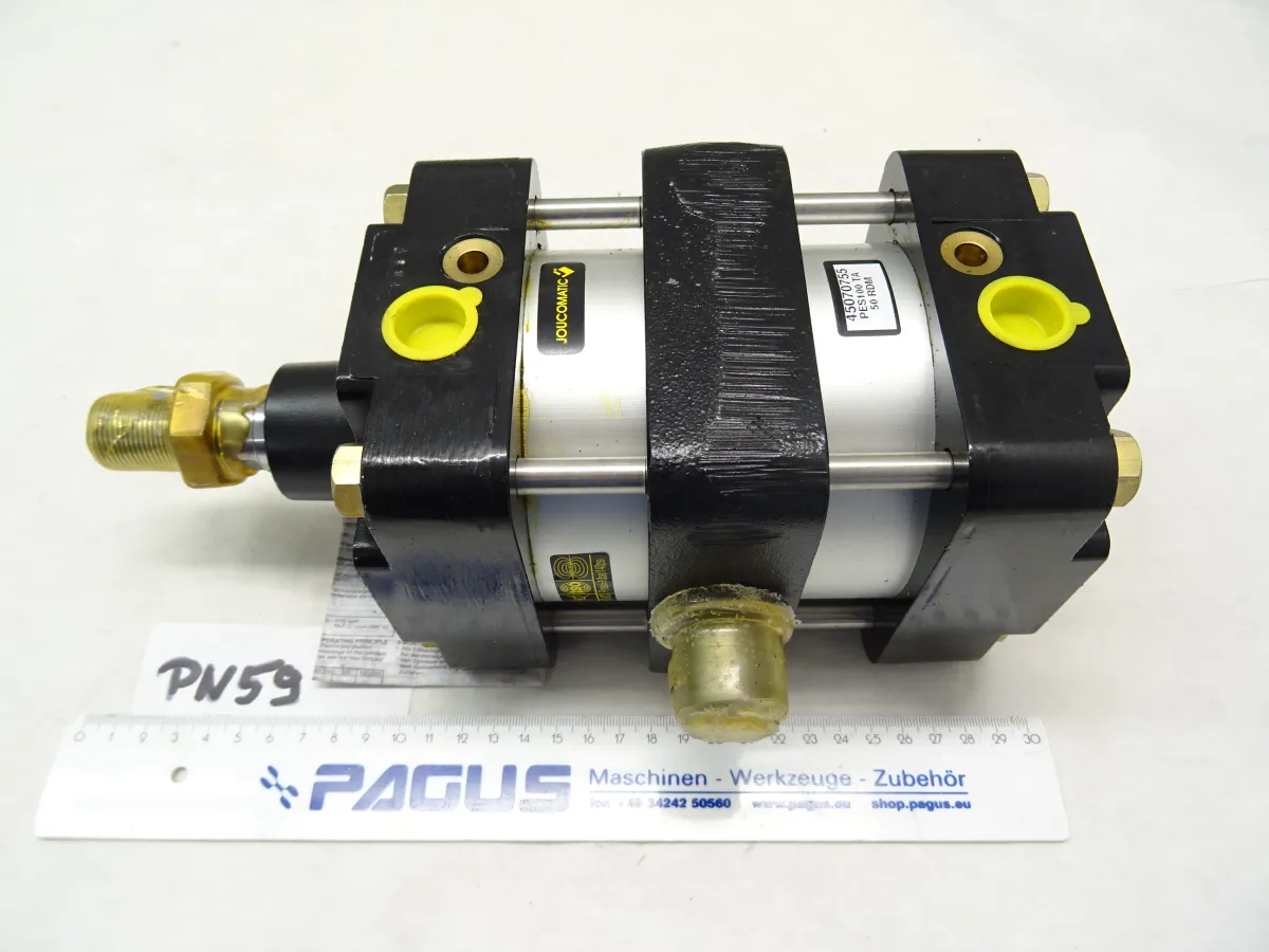 Joucomatik Pneumatikzylinder PES2 Hub 50 mm