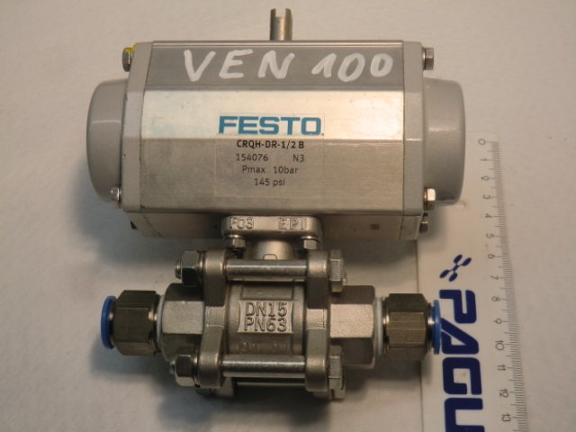 Festo Kugelhahn mit Ventilantrieb