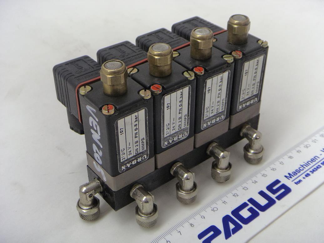 Bürkert Ventilblock 4 x 312/C