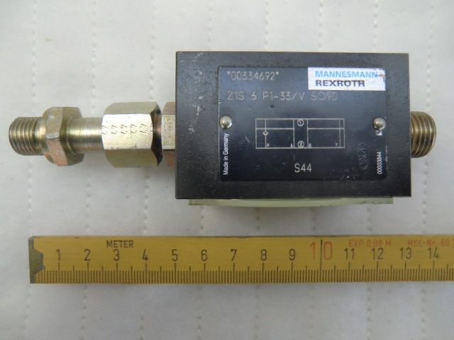 Rexroth Rückschlagventil Z1S 6 P1-33/V SO90
