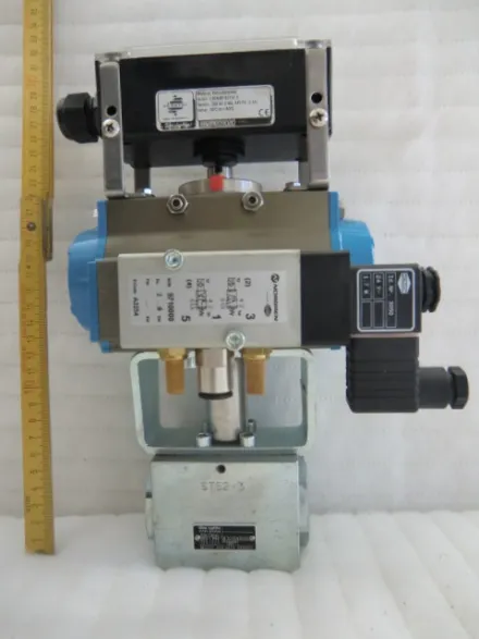 Kugelhahn pneumatisch DN25 PN25 – RESALE
