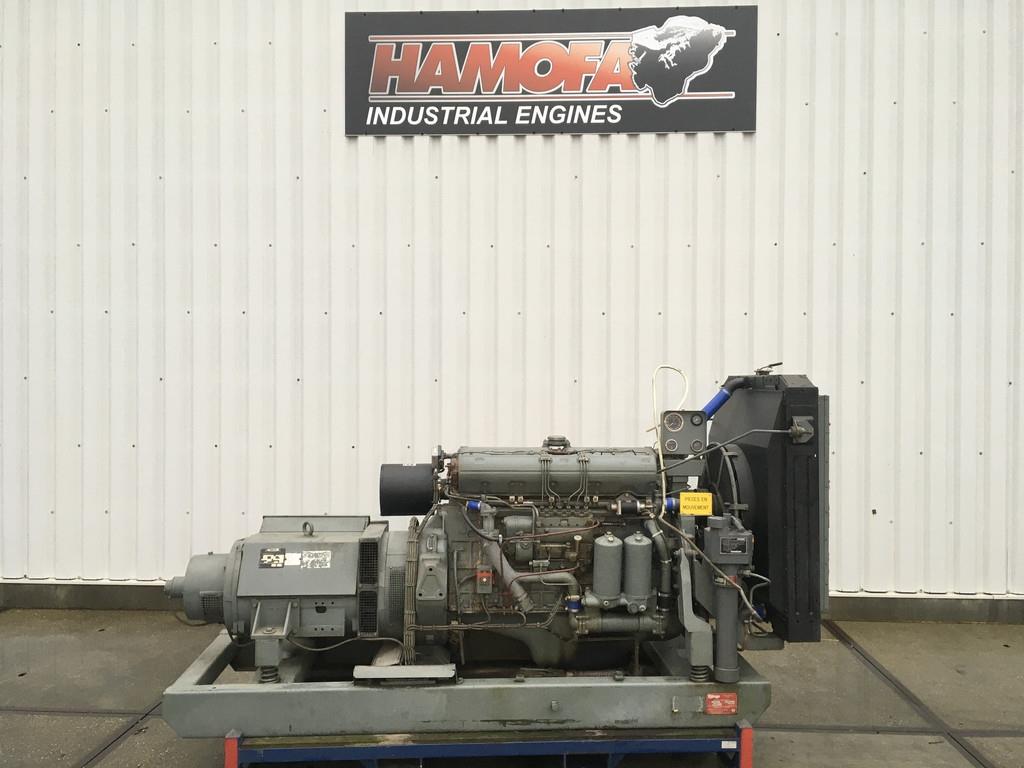 Fiat 821-I GENERATOR 110KVA USED Diesel Stromaggregat