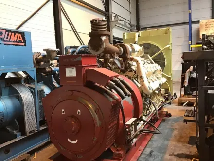 Dorman 12QTK GENERATOR 506 KVA USED Diesel Stromaggregat – RESALE