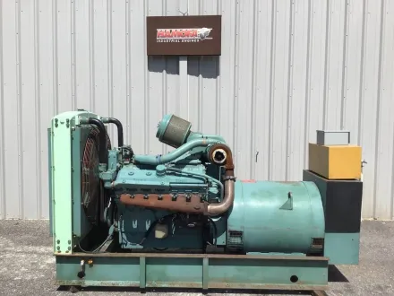 Detroit Diesel 12V71 7123-7305 GENERATOR 438KVA USED Diesel Stromaggregat – RESALE