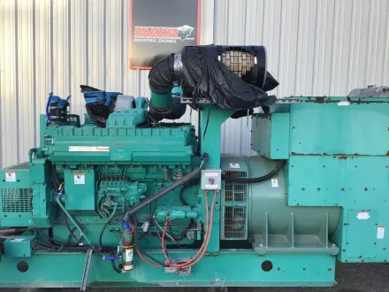 Cummins QST30-G2 GENERATOR 937,5KVA USED Diesel Stromaggregat – RESALE