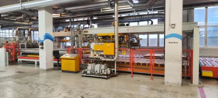 Bürkler Coating line Lackiermaschine – RESALE