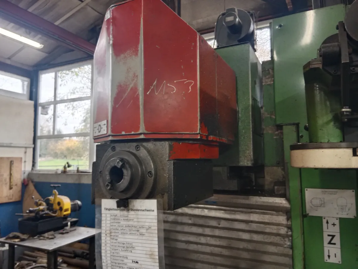 Union Bielefeld BF 400 U2 Bett-Fräsmaschine