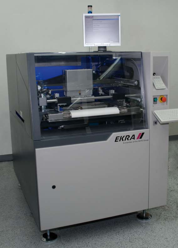 EKRA and Mimot Printing Line. X3 Siebdruckmaschine