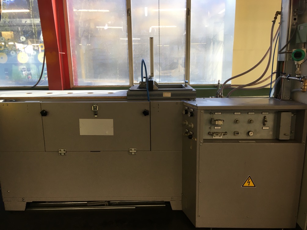 Resistance annealing machine stainless steel wires from 0.30 - 0.50mm Glühmaschine