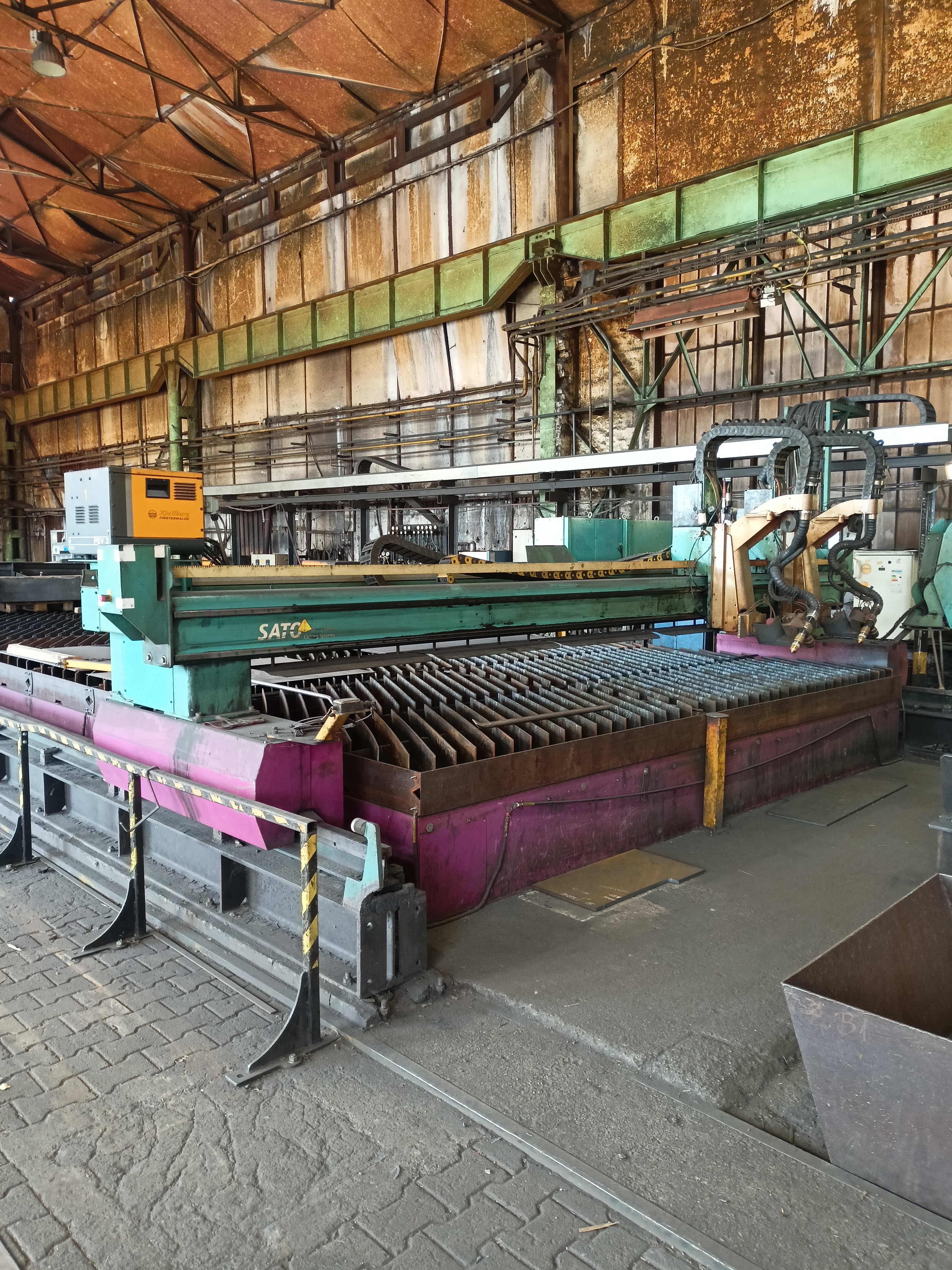 Satronik DHDS-5500 Plasmaschneidanlage – RESALE