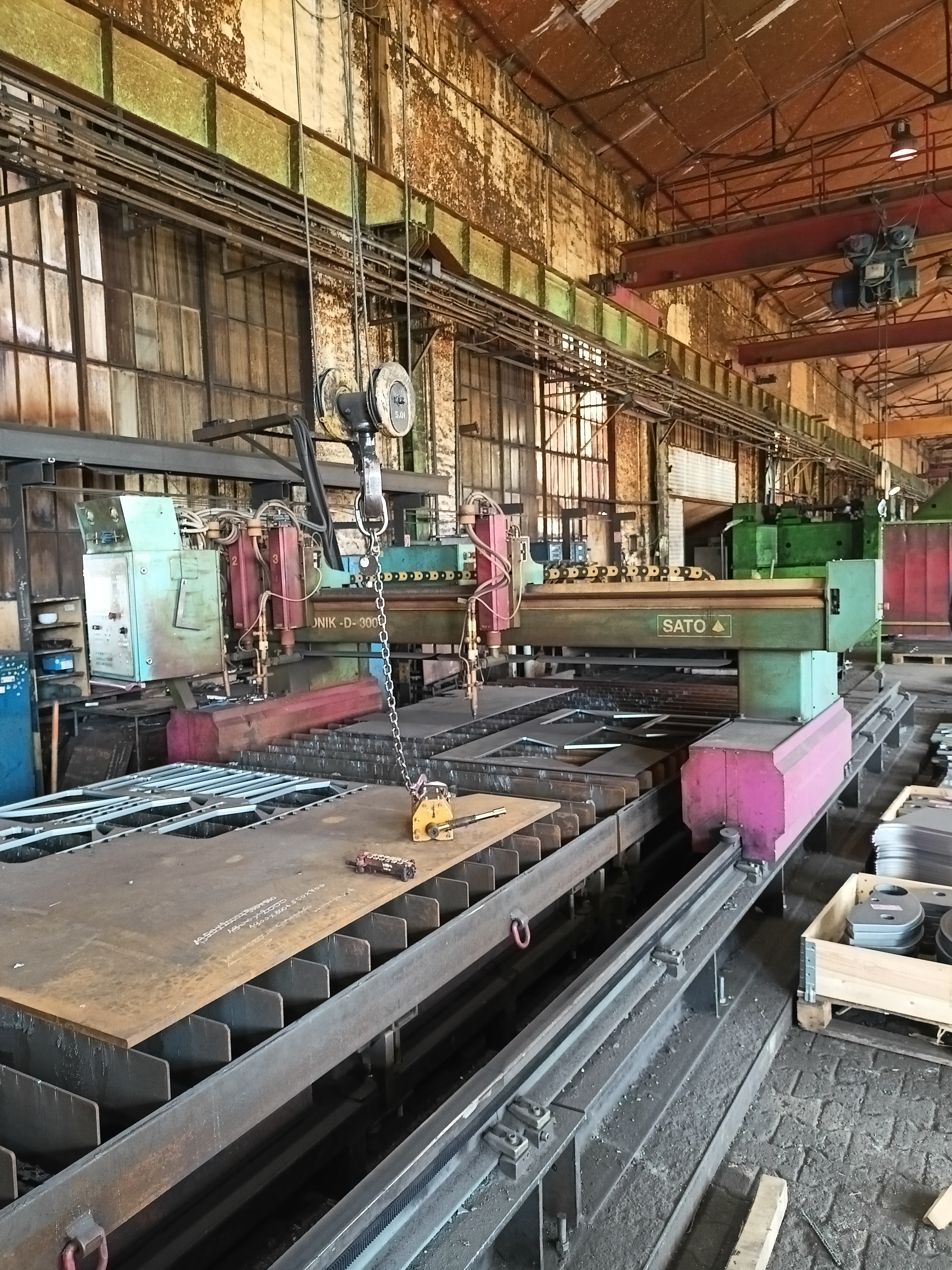 Sato Elektronik SATRONIK CNC 801 Brennschneidmaschine – RESALE