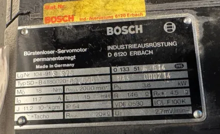 Bosch SD-B4.180.020-00.000 Motor – RESALE