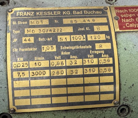 Kessler MO30/43/2 Motor