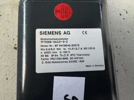Siemens 1FT5066-0AC01-9-Z Motor – RESALE