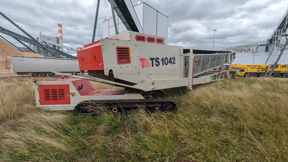 Telestack TS 1042 Materialumschlag