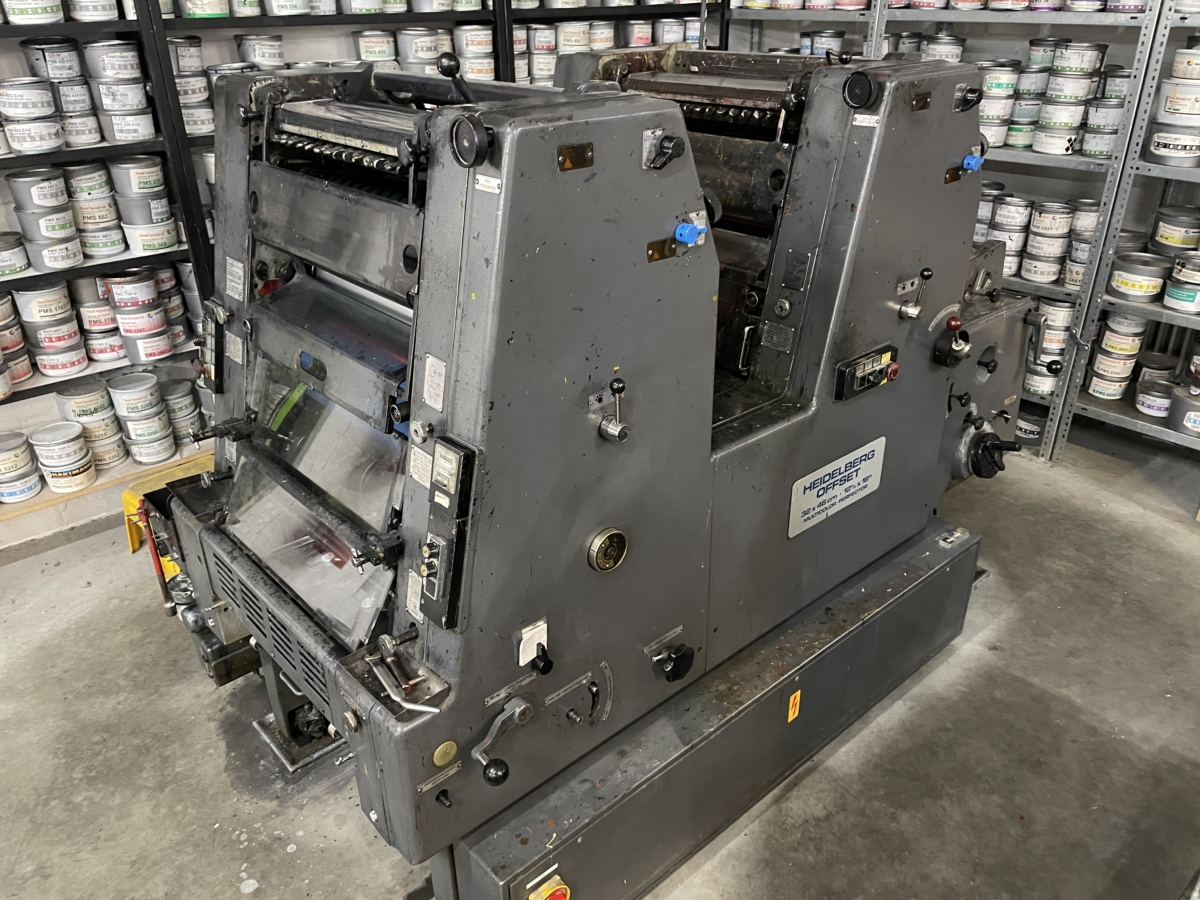 HEIDELBERG GTOZP 46 +version 2 Farben / Druckwerke