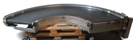 Transnorm 160°-780-600-IR600 Gurtkurvenförderer rechts Gurt defekt – RESALE