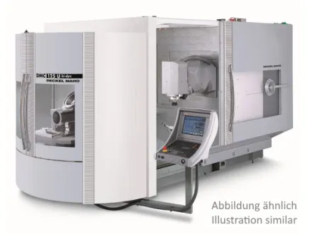 Dmg Mori DMC 125 U duoBLOCK Rundtischfräsmaschinen – RESALE