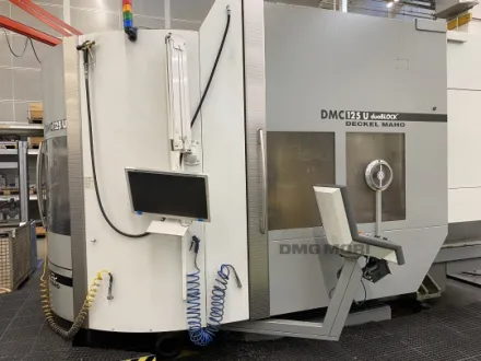 Dmg Mori DMC 125 U duoBLOCK Rundtischfräsmaschinen – RESALE