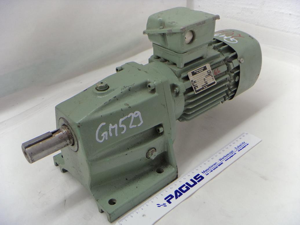 VEM Getriebemotor mit Bremse 0,37 kW 31,5 U/min