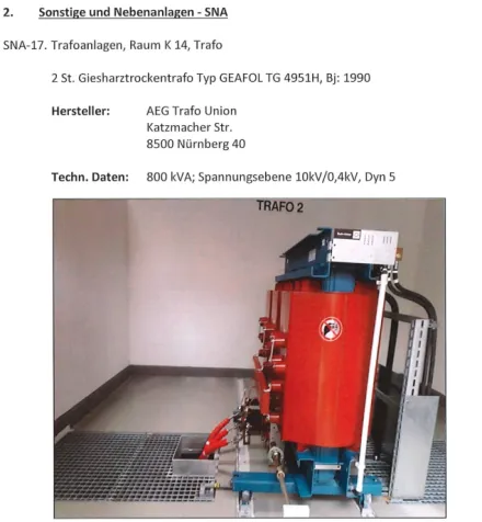 Aeg Trafo Union 800 kVA Transformatoren – RESALE