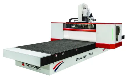 Cosmec CONQUEST 715 CNC Bearbeitungszentrum mit 5 Achsen, – RESALE