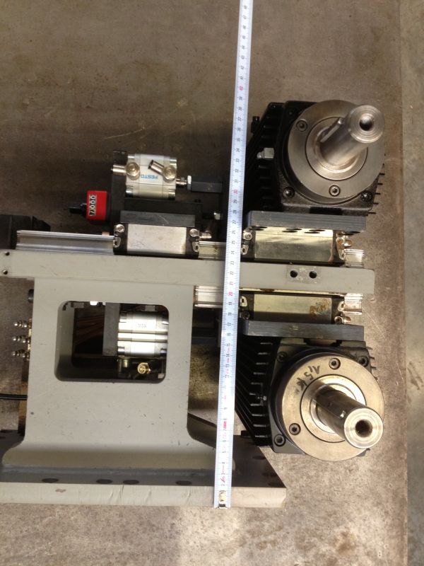 IMA Fügefräsen / precision cutting Aggregat zum Fügefräsen