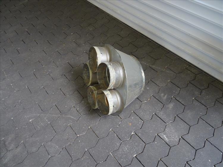 UNBEKANNT Absaugsammler Absaugglocke