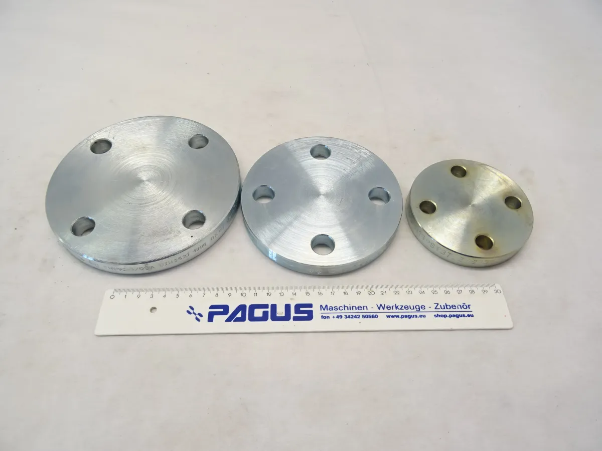 Blindflansch Sortiment PN16 DN20 / DN30 / DN50, 3