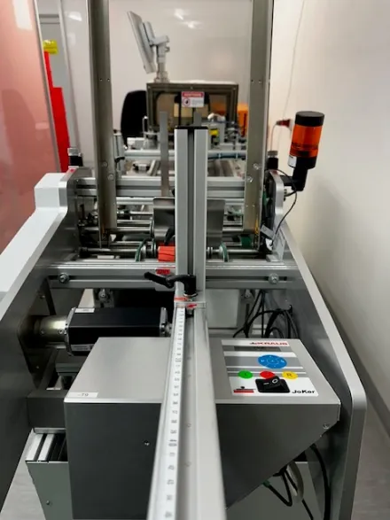 Krauss Serialization line for printing folding boxes of m Serialisierungslinie – RESALE