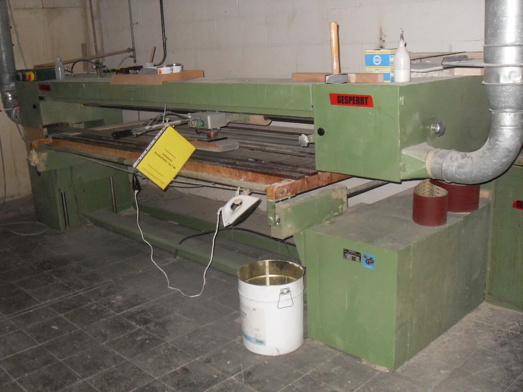 Johannsen Langbandschleifer Langbandschleifmaschine