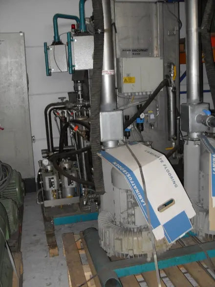 Schiele Vacumat Lackauftragsanlage Vacumat Lackauftragsanlage – RESALE