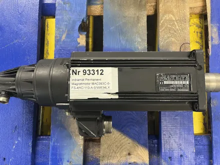 Indramat Permanent Magnetmotor MAC093C-0-FS-4HC/11 Sonstige – RESALE