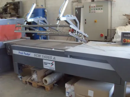 Schlichter Folienverpackungsmaschine Folienschrumpfanlage – RESALE