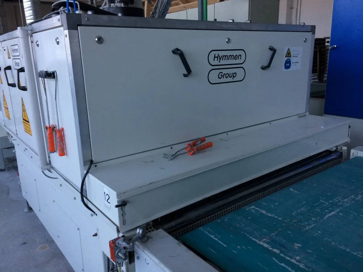 Hymmen UV Trockner 3 Lampen UV-Trocknung