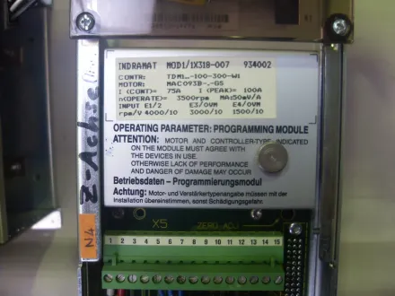 Indramat MOD1/1X318-007-W1 Sonstige – RESALE